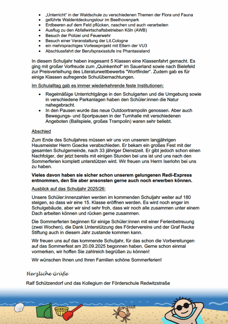 Sommerbrief 2